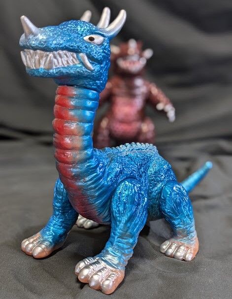 ゼロン＆ミドロン（マスダヤ）「スペクトルマン」登場怪獣ソフビ