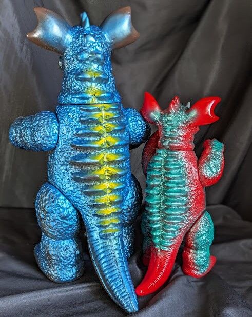 ジャイアント＆スタンダード・バラゴン（ブルマァク復刻・マルサン