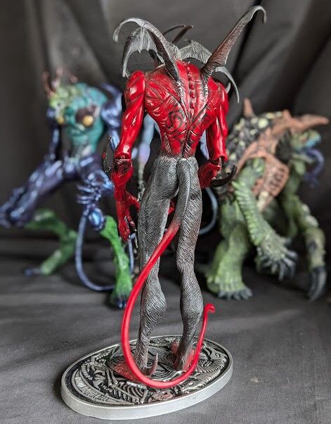 デビルマン（フューチャーモデルズ）開封済4体セット : 恐竜怪獣大