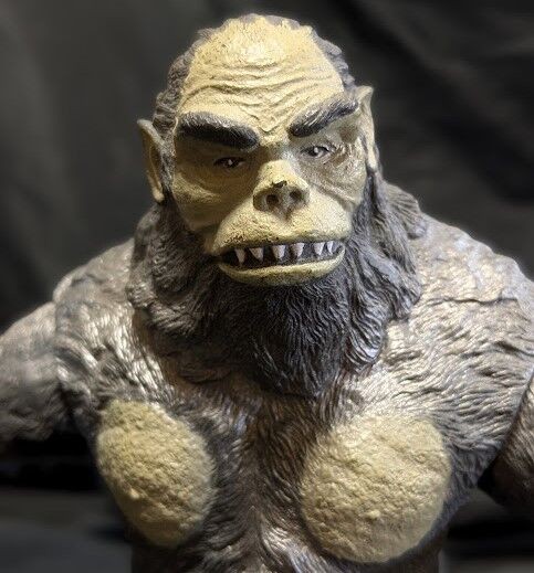 獣人雪男（エクスプラス）ソフビフィギュア 親子2体セット : 恐竜怪獣