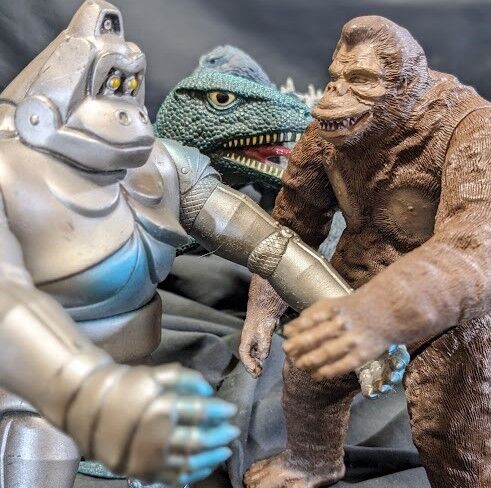 キングコング＆メカニコング＆ゴロザウルス（バンダイ）＆ゴジラ
