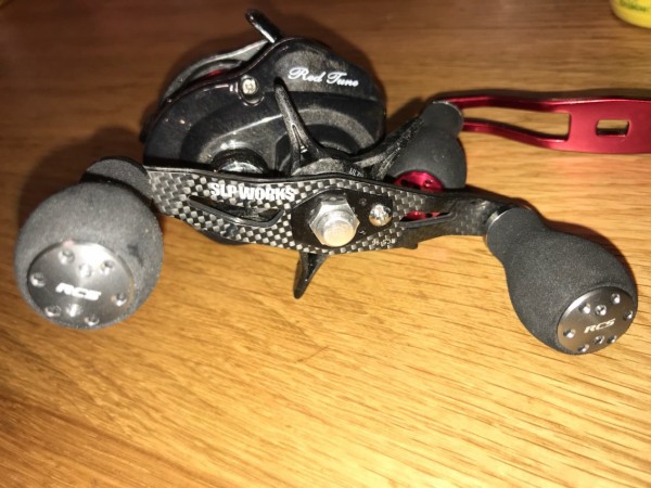 RCSB カーボンクランクハンドル 90mm slpワークス ダイワ HIRO'S