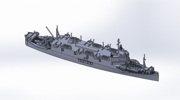 1/2000 陸軍特殊船 神州丸原型製作記(その2) : DAMEYA@1/144 1/2000 陸軍特殊船 神州丸原型製作記(その2) : DAMEYA@1/144