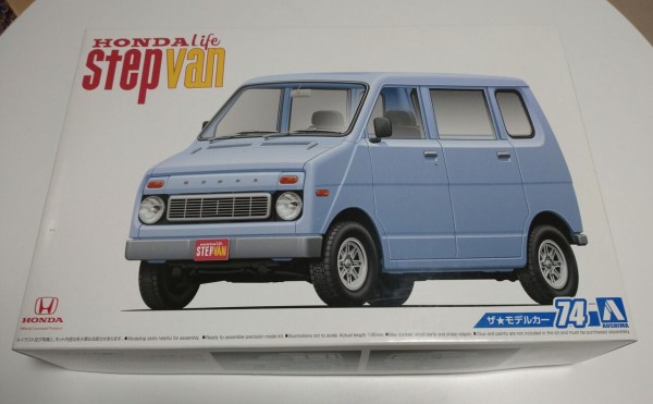 アオシマ 1/20 HONDAライフ ステップバン【1】 : ムーンフェイズ