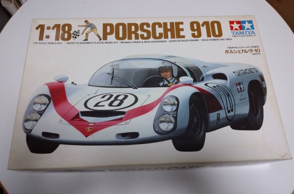 タミヤ　1/18 ポルシェ910 タミヤ 1/18 ポルシェ910【29】 : ムーンフェイズの趣味の小部屋