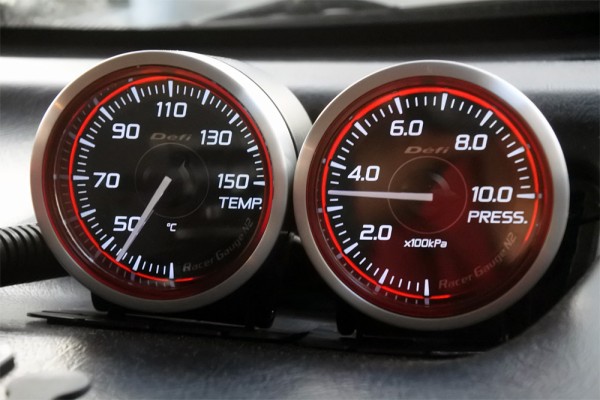 レア】ブースト計 nismo 青 当時物 追加メーター φ52（Defi 油圧