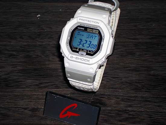 G-SHOCK The G GW-5600CFJ-7JF ホワイト The G(GW-5600CFJ)／G-SHOCK・2005(11) : ミーハーのこだわり