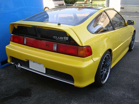 89 CR-X（EF8）、シェイクダウン。 : ミーハーのこだわり