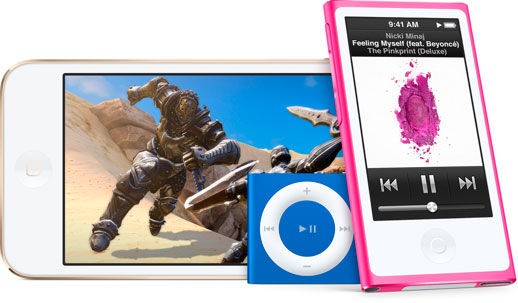 Apple Ipod Touchが価格据え置きで惚れるパフォーマンスの新型に Ipod Nano Ipod Shuffleは新色 でもサイトのヘッダメニューにはないのね ミーハーのこだわり