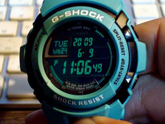 G-SPIKE(G-7710C)／G-SHOCK・2008(04) : ミーハーのこだわり