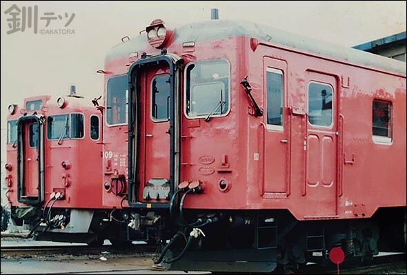 北海道の旅客車 キハ22 109 釧路の鉄道少年