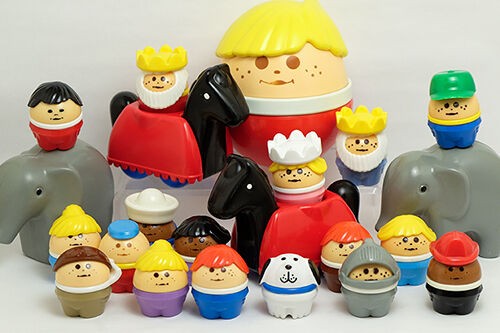 トドルトッツ エッグケース リトルタイクス アメトイ フィギュア