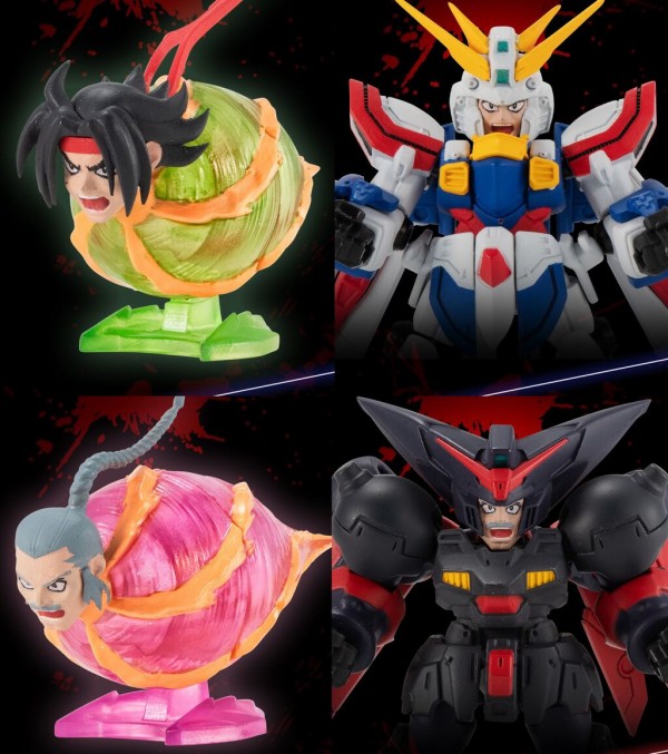ゴッドガンダム、マスターガンダム、各種オプションセット予約