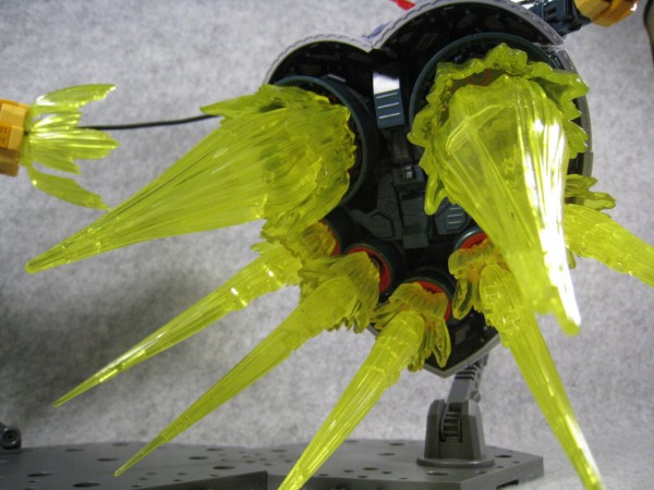 RG ラストシューティング ジオングエフェクトセットを組み立てたよ