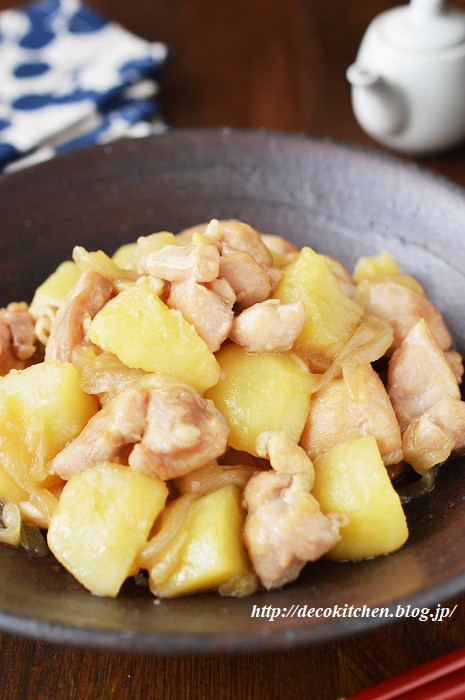 地味だけどおいしい 鶏肉とじゃがいものめんつゆ煮 フライパン1つで簡単です Decoの小さな台所 体にやさしい妄想料理レシピ 薬膳メモ付き Powered By ライブドアブログ