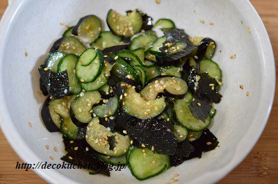切って和えるだけ簡単 作り置きにも 茄子ときゅうりの海苔ナムル Decoの小さな台所 体にやさしい妄想料理レシピ 薬膳メモ付き Powered By ライブドアブログ