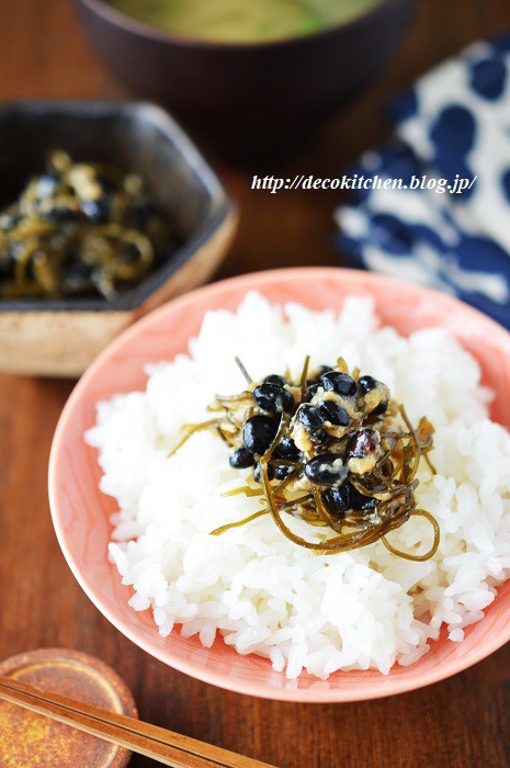 ご飯のおとも レンジで簡単 黒豆と刻み昆布の甘酒醤油煮 で 白髪対策強化中です 笑 Decoの小さな台所 体にやさしい妄想料理レシピ 薬膳メモ付き Powered By ライブドアブログ