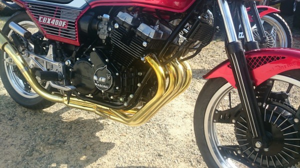 CBX400F DEEP FIELDプラスマジック黒鉄50.8π ブラスマジック装着！ : Deep Fieldのスタッフblog
