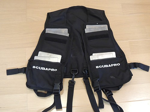 World Dive ワールドダイブ ウェイトベスト 3.0kg [Weight-221124OY]