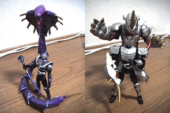 装着変身】仮面ライダー王蛇＆ガイ【購入】 : 無理なもんは無理Ver0.2