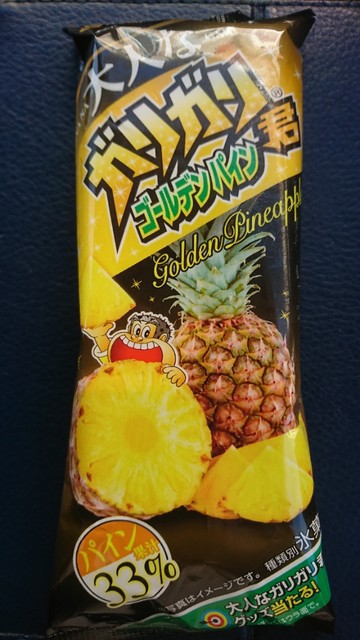 大人なガリガリ君 ゴールデンパイン 今日の出来事 真夜中の戯言