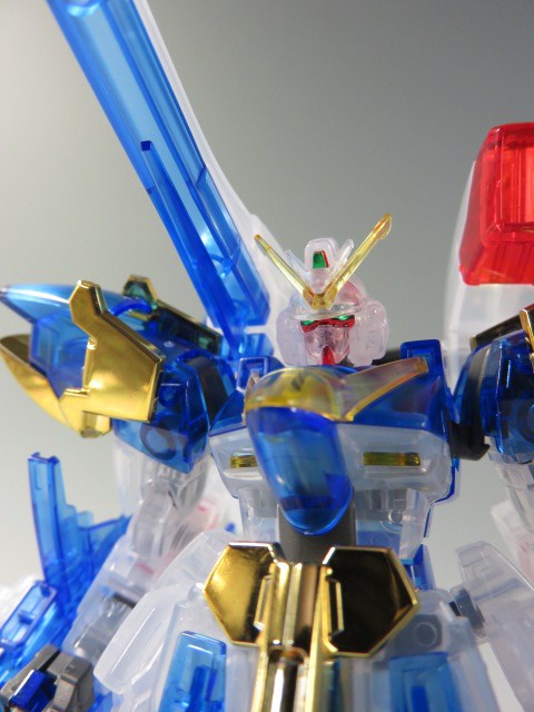 HGUC V2アサルトバスターガンダム クリアカラー＆メッキVer. レビュー
