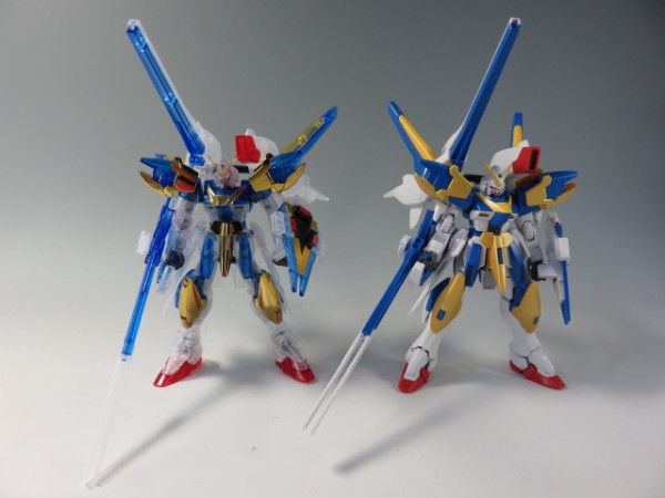 HGUC V2アサルトバスターガンダム クリアカラー＆メッキVer