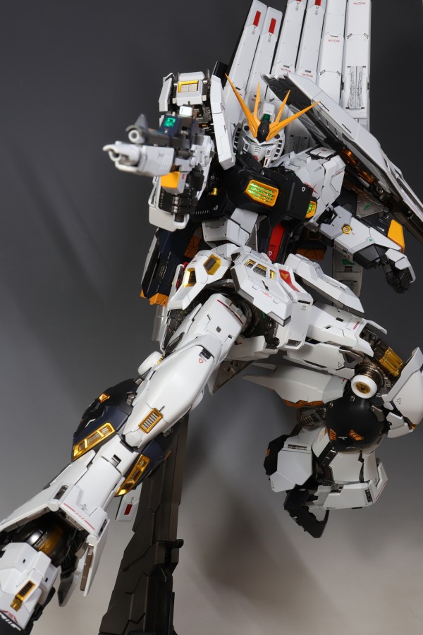 PG νガンダム フィンファンネルセット 本体なし PGU νガンダム 塗装/完成 （フィンファンネル含む） : デンデロの消失