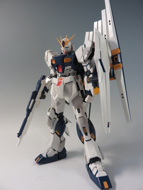 MG　νガンダムHWS［Ver.Ka］ MG νガンダム HWS Ver.Ka レビュー | ガンダムブログはじめました