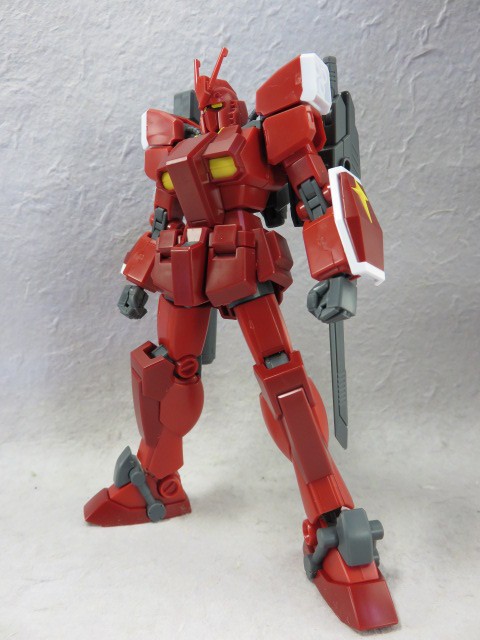 HGBF ガンダムアメイジングレッドウォーリア レビュー : デンデロの消失