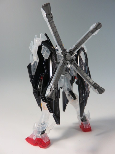 HGBF クロスボーン・ガンダムX1フルクロス TYPE.GBFT メッキ/クリアVer. レビュー : デンデロの消失