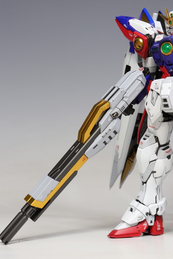 RGウイングガンダムゼロ　全塗装 RG ウイングガンダムゼロ 塗装/完成 : デンデロの消失
