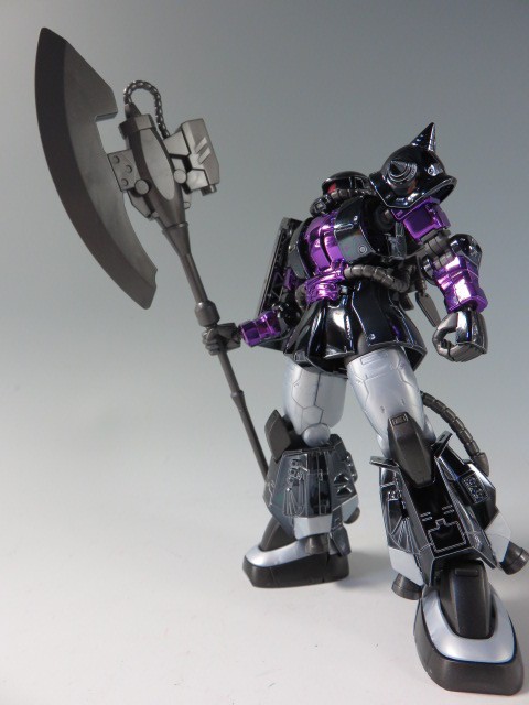 HG 高機動型ザクⅡ 黒い三連星メタリックVer. レビュー