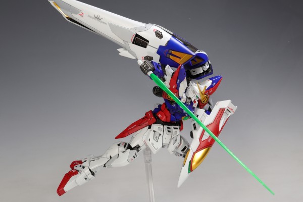 え*つ様 RGウイングガンダムゼロ　全塗装 RG ウイングガンダムゼロ 塗装/完成 : デンデロの消失