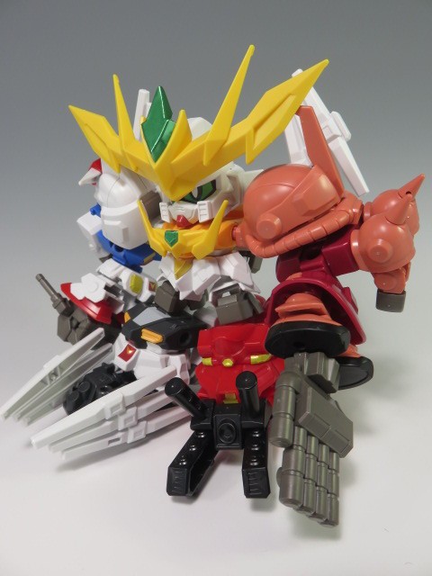 ミニプラ スーパーショックガンダム レビュー(その2