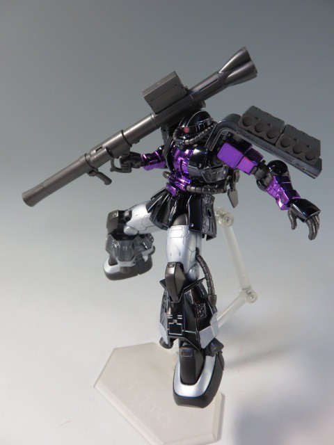 HG 高機動型ザクⅡ 黒い三連星メタリックVer. レビュー