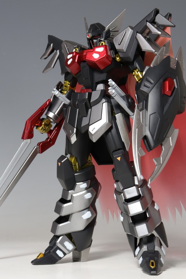 HGCE ブラックナイトスコードシヴァ　全塗装 HG ブラックナイトスコードシヴァ 完成 : デンデロの消失