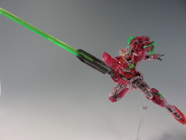 RG ダブルオークアンタ トランザムクリアVer. レビュー