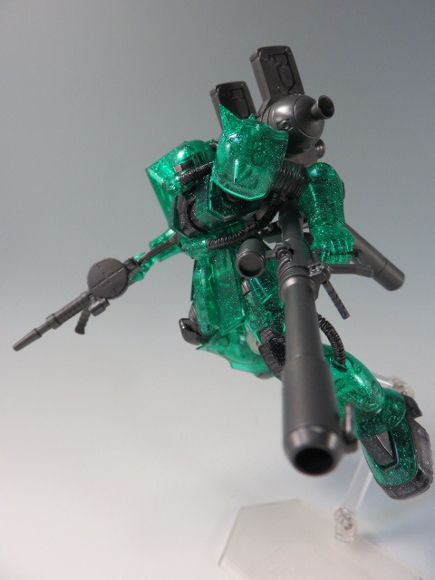 HG 量産型ザク(GUNDAM THUNDERBOLT Ver.) リミテッドクリアVer
