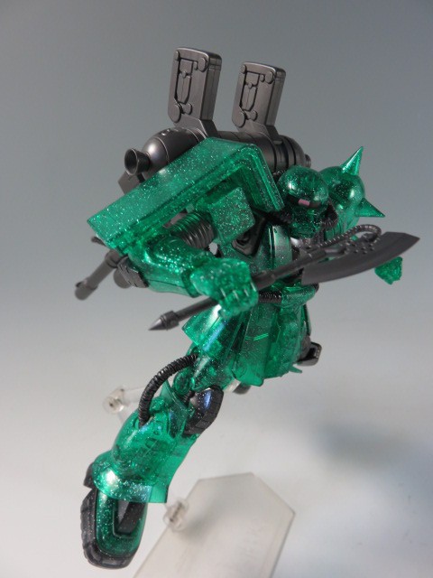 HG 量産型ザク(GUNDAM THUNDERBOLT Ver.) リミテッドクリアVer