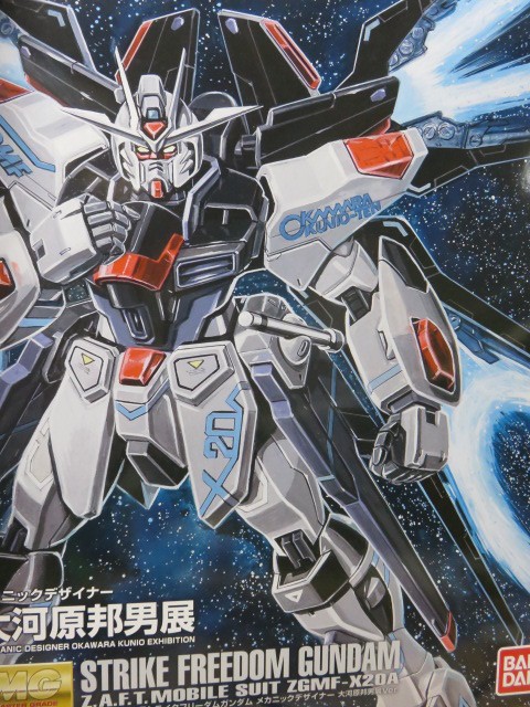 Mg ストライクフリーダムガンダム メカニックデザイナー 大河原邦男展ver レビュー デンデロの消失