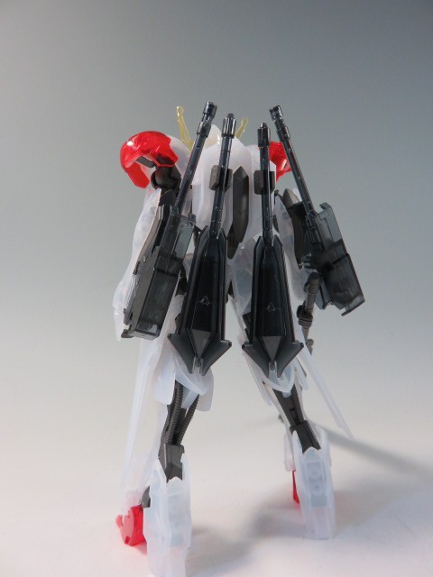 HGIBO ガンダムバルバトスルプス 200mm砲装備 クリアカラーVer