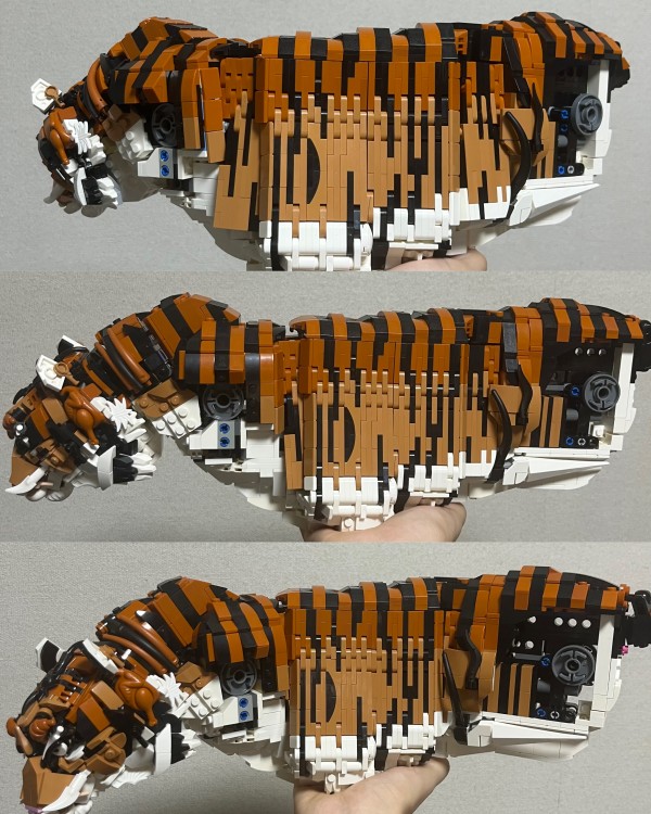 45 LEGO / トラ (3代目) : DeRaのLEGOブロッグ