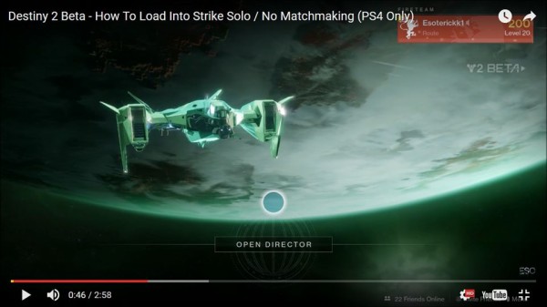 Destiny 2 ベータ ストライクをソロで遊ぶ方法 Destiny動画配信所 Destiny 2 ベータ ストライクをソロで遊ぶ方法 Destiny動画配信所
