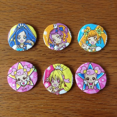 余り布で作るプリキュアワッペン come on 貧乏ミシン部 余り布で作るプリキュアワッペン come on 貧乏ミシン部