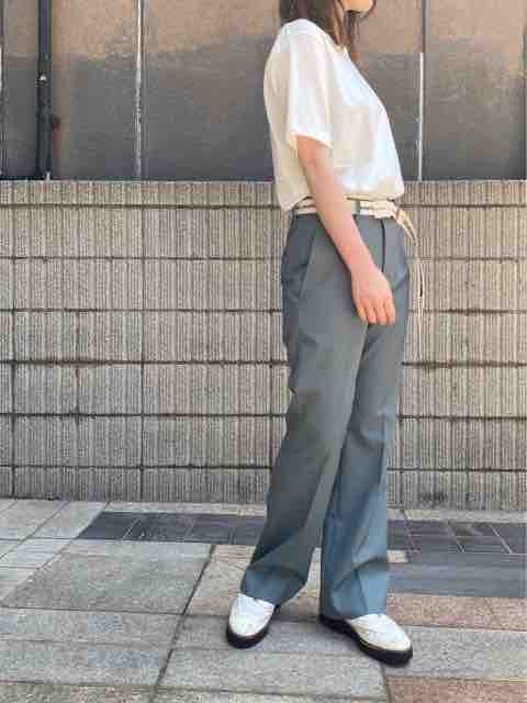 Beautiful People ギャバジンブーツカットパンツ クリーニング済み