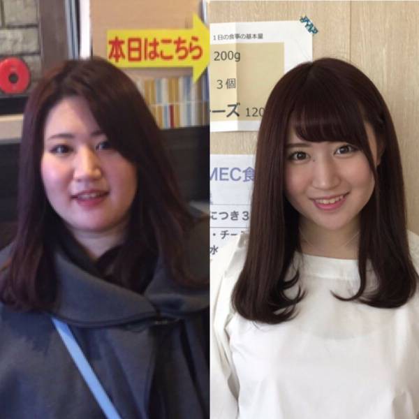 画像 デブ女さんが痩せた結果めっちゃ可愛くなるｗｗｗ ビフォーアフター ダイエット速報 2ちゃんねる