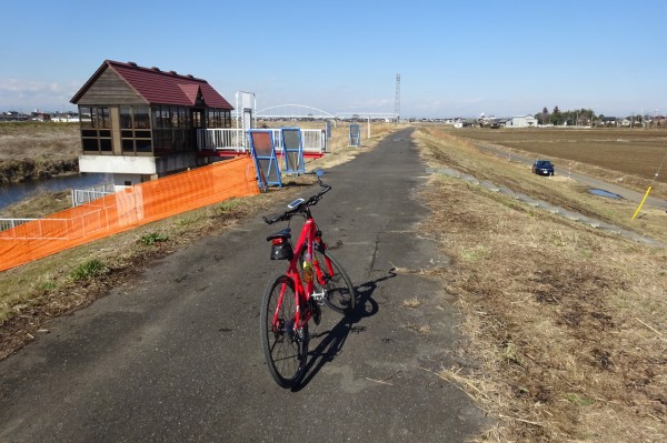 小貝川堤防 右岸 《Part.1》真岡市～筑西市 20km : 自転車de 