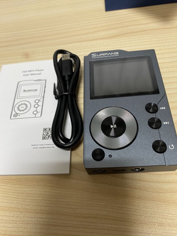 DAP：Surfans F20 HiFi MP3プレイヤー開封レビュー！！ : 素人の