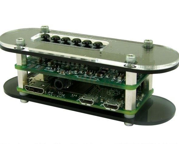 【Mon】SabreberryDAC ZERO + 専用アクリルパネル SabreBerryDAC Zero2用のアクリル板キット: new_western_elec